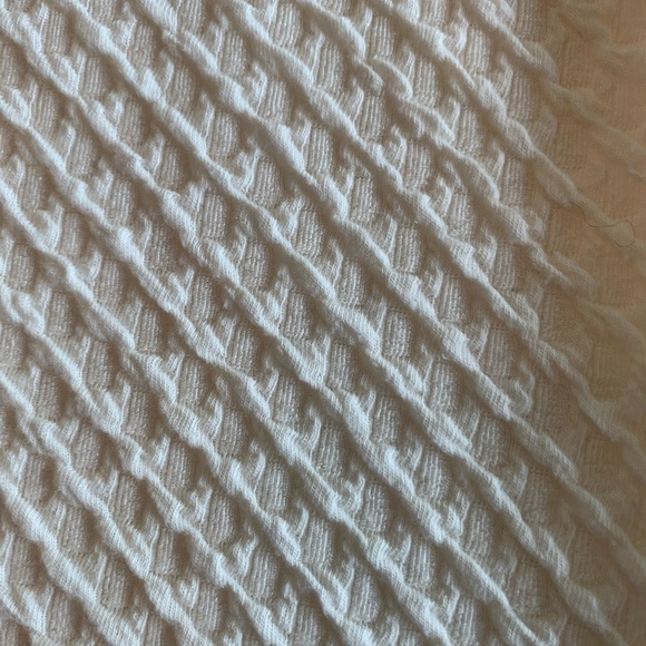 Eri and Ali Overture Textured Ivory Women’s Button Back Sleeveless Top M Prelov - Picture 5 of 8